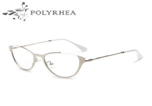 2021 Brand Designer Cat Eye Eyeglass Frames Women Women Optical Fashion Cadre avec boîte et cas5733592