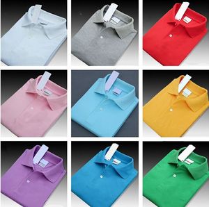 2021 Diseñador de marca Estilo para hombre Camisas de polo Big Small Horse Cocodrilo Bordado Hombres Manga corta Jerseys de algodón Polos Camisa Ventas Camisetas C9