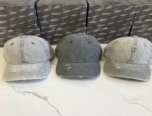 2021 Denim Baseball Cap Longueur de langue Brand de luxe Banie Cap Bleie Wholesale Top Quality Garantie 1010277821980