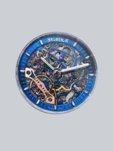 2021 designer hommes montre évidé luxe automatique chaîne mécanique 316 acier inoxydable 42mm sport de haute qualité tout noir or rose montres-bracelets montre-bracelet