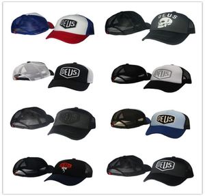 2021 DEUS Skull Mesh Strapback Unisexe Broderie 6 Panneau Snapback Chapeaux Golf Sport Marque Casquettes De Baseball Gorras Bones Hommes En Plein Air Wom8901868