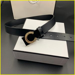 2021 cinturones de diseñador de moda de lujo de cuero genuino para mujer cinturón de piel de vaca pura para hombre Lette C hebilla cintura faja para mujer 3cm 21072206R