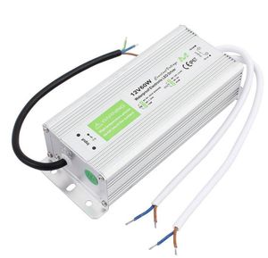 2021 Alta calidad DC 12V 5A 60W Fuente de alimentación LED 20-300W Transformador Adaptador de controlador LED 90V-250V Transformadores impermeables Voltaje constante