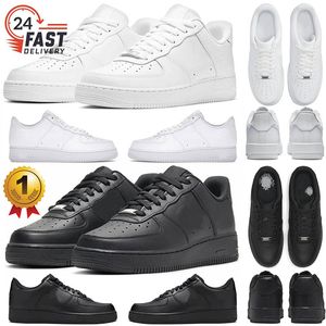air force 1 airforce one airforce1 af1 Designer chaussures de course trois blanc noir hommes femmes sneakers Outdoor Walking Platform sneakers 【code ：L】