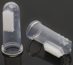 Cepillo de dientes de silicona suave para niños y bebés 2021, cepillo de dientes para bebés recién nacidos, masajeador de limpieza de goma para dedos, cepillo de entrenamiento