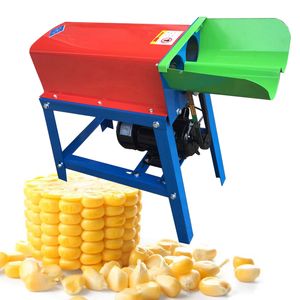2021 última trilladora de maíz para el hogar pequeña 220V/2.2KW garantía eléctrica granos de maíz pelados equipo de trilla automática para uso agrícola