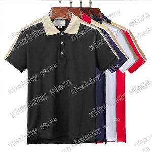 2021 Mens designer Polos Luxe Italie Hommes Vêtements À Manches Courtes Mode Casual Hommes D'été T-shirt Beaucoup de couleurs disponibles rouge Taille M-3XL