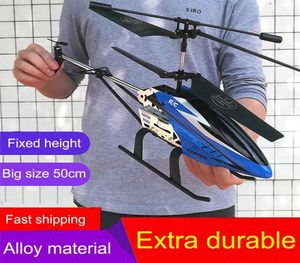 2021 nouveau 3 5CH lame unique 50 cm grande taille hélicoptère télécommandé en métal grand hélicoptère RC avec gyroscope RTF jouet d'extérieur durable1976374256