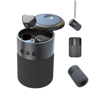 2021 Nieuwe B20 Tws Bluetooth Speaker Draadloze Oortelefoon 2 In 1 Draagbare Outdoor Caixa De Som Smart Touch Hifi hd Geluidskwaliteit