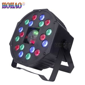 2021 Nuevo Ktv Bar Disco Party Light 18 piezas MiNi Led Par plano con láser Dj Disco Culb Stage Efecto de patrón de fiesta en casa 2X Envío gratuito Ventas de fábrica