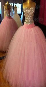 2021 NUEVA IMAGEN REAL Vestidos de pelota Long Quinceanera Vestidos con Bow Lace Up Formal Prom Party Gowns5266345