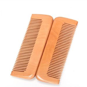 2021 nouveau commerce de gros personnalisable autres articles divers ménagers Portable lissage bambou arbre en bois barbu brosse à cheveux peignes