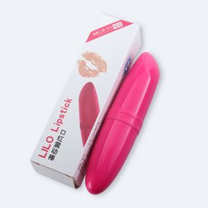 2021 newstyle LILO lápiz labial vibrador juguete sexual juego para adultos mujeres punto G mini vibradores lápiz labial sakura con caja al por menor 080203