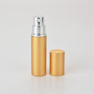 2021 fournitures de fête 5 ml vaporisateur bouteille de parfum portable boîtier en métal mini parfums sous-embouteillage atomiseur compact parfum voyage rechargeable