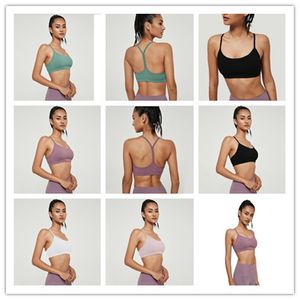 2021 Running Bar exercice Yoga Vest Outfits sangles musculation all match casual gym push up soutiens-gorge Bonne qualité crop tops intérieur vêtements d'entraînement en plein air