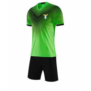 2021 SS Lazio Ropa deportiva para correr Camiseta de fútbol para niños de secado rápido Conjunto de entrenamiento corto para adultos Camiseta de fútbol para hombres 260 m