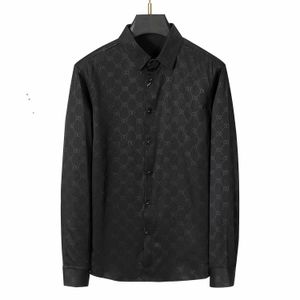 2023 Été Haut de gamme Hommes Designers Chemises Casual T-shirts en vrac avec lettres Imprimer manches longues Top Vendre Mode Hommes Taille M-XXXL