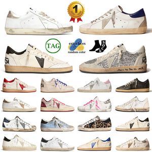 golden goose sneakers women shoes ggdb Plataforma masculina de diseñador superior Italia sucia y Antigua loafers masculinos al aire libre 【code ：L】