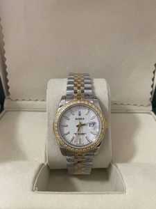 : 2021 U1 AAA diamante reloj clásico maquinaria automática venta al por mayor y amantes de las mujeres mesa 36 mm lujo oro rosa oro pulsera Roles Relojes Hombres sup Diseñador para hombre