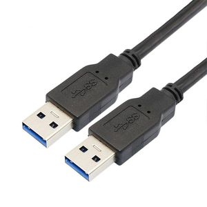 2021 USB 3,0 A macho a A macho USB a USB Cable para transferencia de datos 3 pies 100 cm de alta velocidad