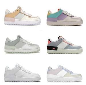 2021 Femmes Plate-forme Casuals Chaussures Baskets Shadow Pale Ivoire Pastel Mystic Navy Triple Blanc Noir Femmes Entraîneur Chaussure De Mode ITRP