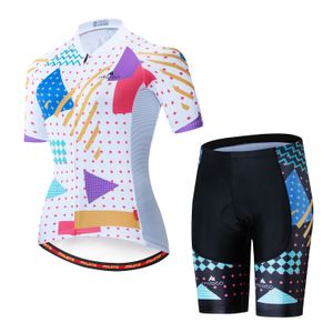 Miloto – Maillot de cyclisme de l'équipe de vélo pour femmes, ensemble à manches courtes, Ciclismo, Kits respirants d'été, 2024