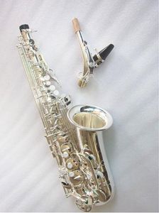 Tout nouveau Saxophone Alto de haute qualité Jupiter JAS 700Q Eb Sax Silvering E-Flat Instruments de musique Saxofone avec étui