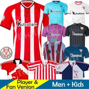 2023 2024 Club Bilbao Soccer Jerseys Berenguer 23 24 Muniain Bilbao Athletic Williams Raul Garcia Villalibre J.Guerrero O. Shirt Football Men Kit Kit Kit Kit Kit