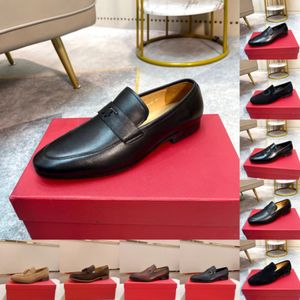 2022 Negro / Azul Leopardo Rhinestone Lujosos Zapatos para hombres Pisos Mocasines Zapatos Mocasines Negocios Formal Prom Casual Diseñador Zapatos de vestir 38-46