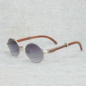 2022 Fábrica al por mayor modelo vintage blanco cuerno de búfalo hombres madera natural gafas claras marco para mujeres gafas al aire libre gafas redondas 2V09 gafas de sol