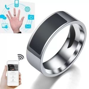 2022 Anillos inteligentes de moda Dispositivos inteligentes digitales a prueba de agua Control de accesorios Dedo inteligente NFC Electrónica para hombres y mujeres