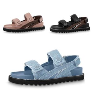 Diseñador de lujo Mujer Hombre Zapatillas Sandalias Malla Plataforma Moda Gladiador zapatilla diapositivas Tejidos Patchwork Zapatos Punta abierta Chaussure Femme Flats Slide