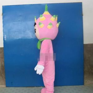 2022 Fruit Girls Mascot Costume Halloween Navidad Personaje de dibujos animados Trajes Publicidad Folletos Ropa Carnaval Unisex Adultos Outfit