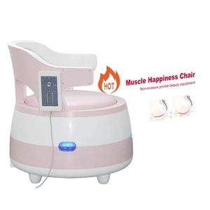 2022 Happiness Chair Post-partum Minceur Rééducation Serrage Traitement Réparation Entraîneur Siège Machine EMS Plancher Pelvien Muscle Chaise