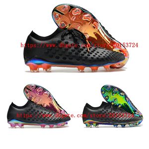 2022 High Tops Soccer Shoes Phantom Ultra Venom FG Cleats Trainers Mens Outdoor Football Boots