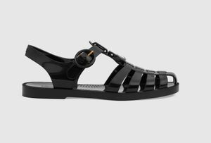 2022 luxe Designer caoutchouc sandale roue semelle pantoufles mode classique semelle épaisse printemps automne dames romain chaussures décontracté plage