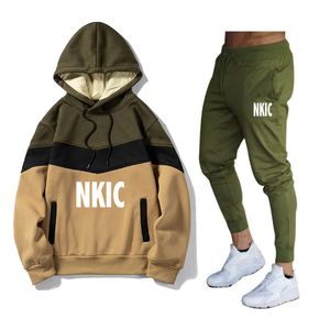 2022 Sweats à capuche de marque pour hommes Impression d'entraînement Sweat-shirt de basket-ball Hommes Vêtements à capuche Sweats à capuche Femmes Deux pièces Ensemble S-3XL