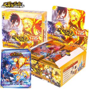 2023 tarjetas de colección Uzumaki Uchiha Sasuke Haruno Sakura Kakashi TCG juego de cartas coleccionables para niños regalo de cumpleaños juguete R230619