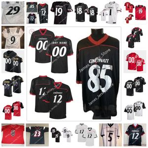 Maillot de football NCAA Cincinnati Bearcat 2022 Parker Ehinger 10 Brig Owens Trent Cole Derek Wolfe Darrick Forrest Travis Kelce Justin Murray Eric Wilson Gerrid Doaks