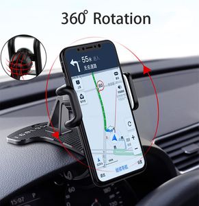 2022 nouveau support de téléphone de tableau de bord de voiture HUD réglable support de Clips de voiture GPS numéro de stationnement pour IPhone Support de Support de voiture de téléphone portable