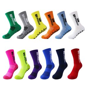 2022 nuevos calcetines de fútbol antideslizantes media pantorrilla antideslizante fútbol ciclismo calcetines deportivos para hombre
