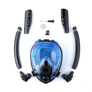2022 Nouveau masque de baignade à tube double haleine Masque de plongée en plongée antibas