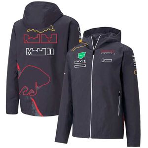 2022 Nouvelle veste F1 Zip Up Hoodie Formula 1 Racing Suit Fans de voitures Sweat-shirt surdimensionné Team Vestes pour hommes Série f1 t-shirt Polo d'été