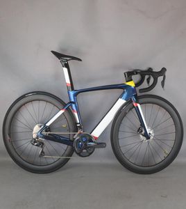 Disco de pintura nueva de 2022, todo el cable interno, bicicleta de carbono, bicicleta de carbono shimano R8070 DI2, grupo de ciclismo de carbono TTx222485230