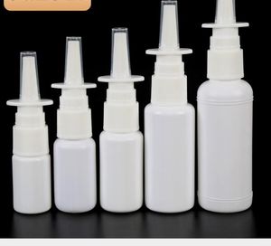 2022 nouvelle bouteille de pulvérisation nasale en plastique avec pulvérisateur à pompe PE vaporise des bouteilles 10 ml 20 ml 30 ml 50 ml bouteille rechargeable1