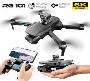 2022 NOUVEAU RG101 MAX EVISION ÉVIS AVAUX AIRCRONS FOUR AXIS GPS HD POGRATION AERINE 6K DRONE MOTEUR sans balais Retour à faible puissance 9127447