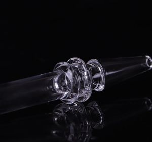 2022 nwe Rig Stick Nail Mini Nectar Collector avec Clear Filter Tips Tester Quartz Straw Tube Glass Water Pipes Accessoires pour fumer
