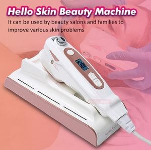 Equipo RF 2023 Máquina antiarrugas hifu profesional 1,0 3,0 4,5 mm dispositivo mini hifu portátil uso doméstico dispositivo de ultrasonido para estiramiento facial