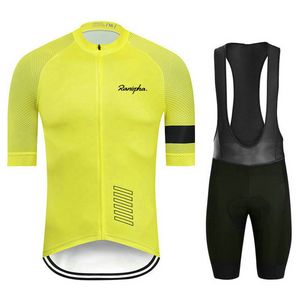 2022 Ranirpha Ciclismo conjunto hombre Ciclismo Jersey manga corta bicicleta ropa Kit Mtb bicicleta desgaste triatlón Maillot Ciclismo