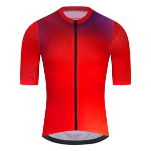 2024 красный летний профессиональный велосипедный трикотаж, дышащий командный гоночный спортивный велосипедный топ, мужская короткая велосипедная одежда M36